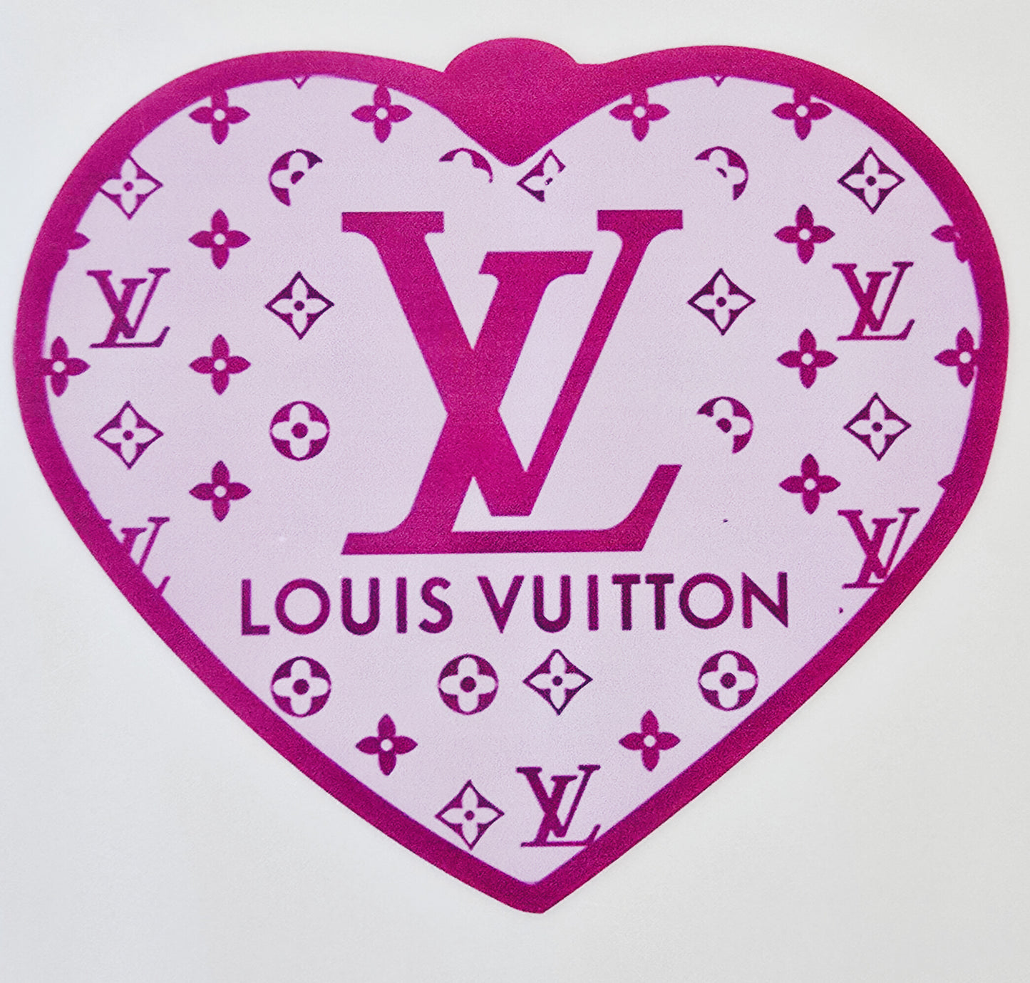 Purple LV Heart