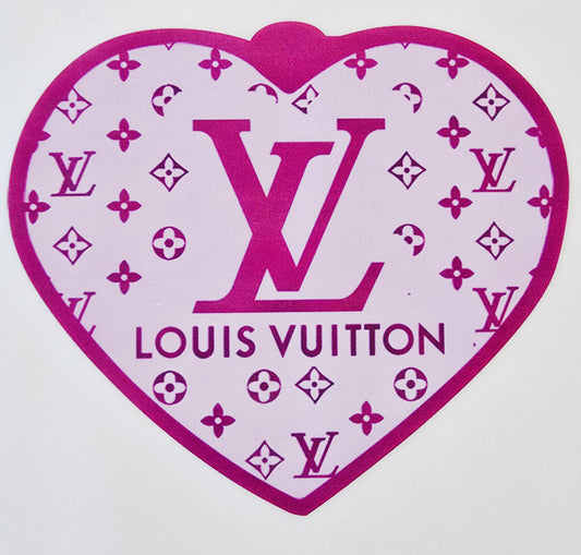 Purple LV Heart