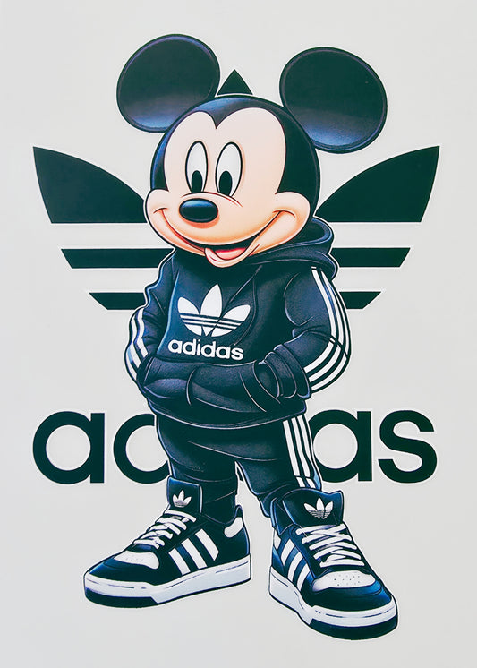 Black Mickey Mouse Adidas