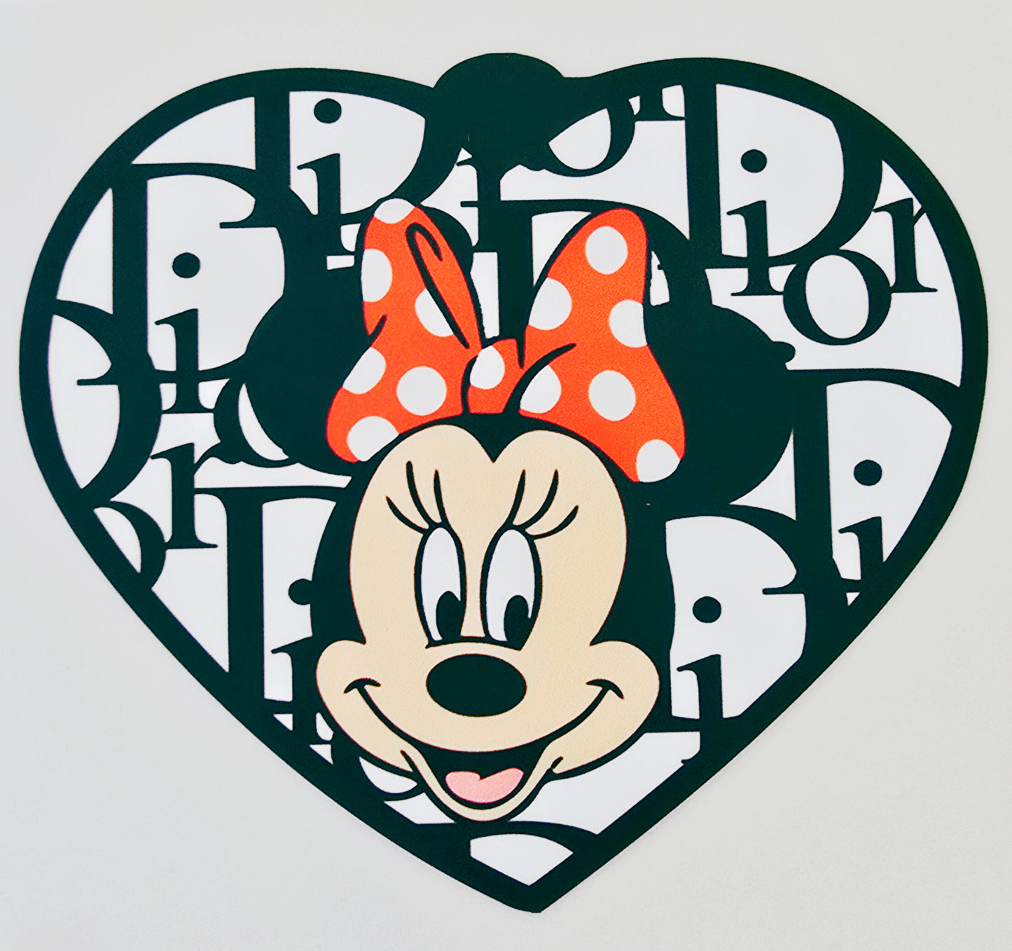 Minnie Mouse Dior Heart