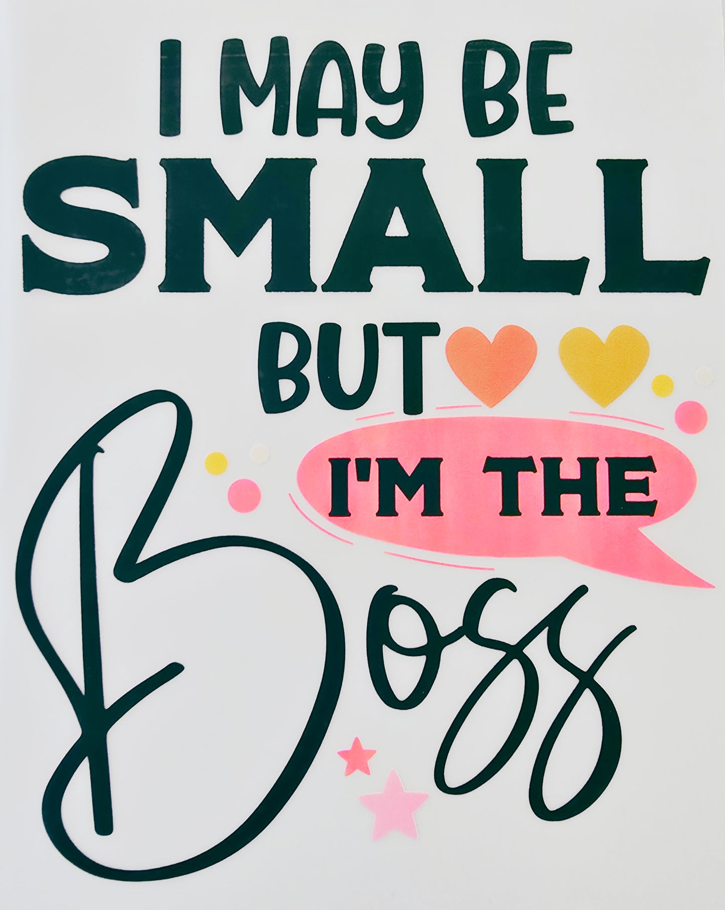 I May Be Small