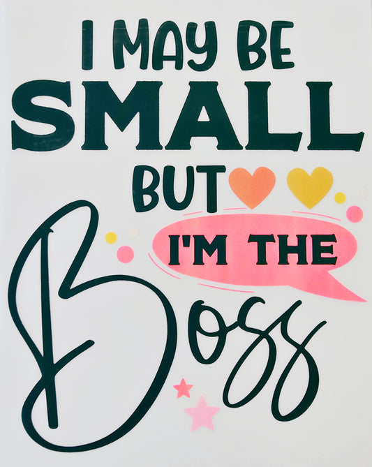 I May Be Small