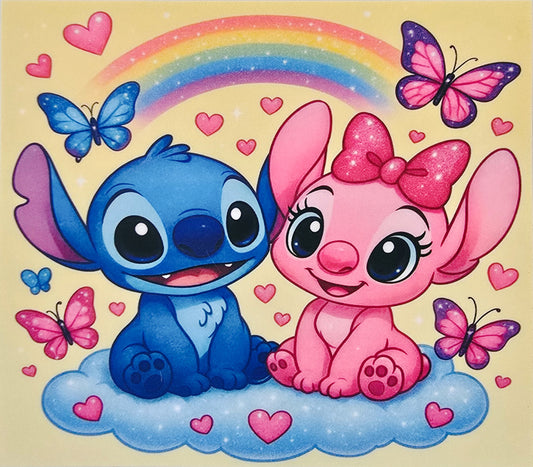 Young Angel & Stitch