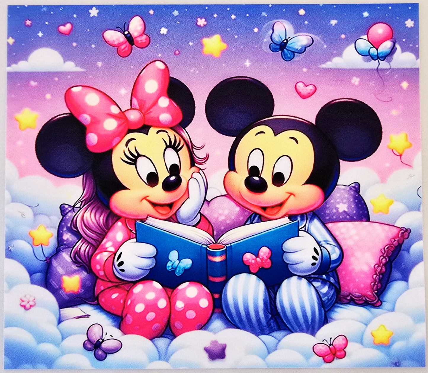 Nighttime Mickey & Minnie