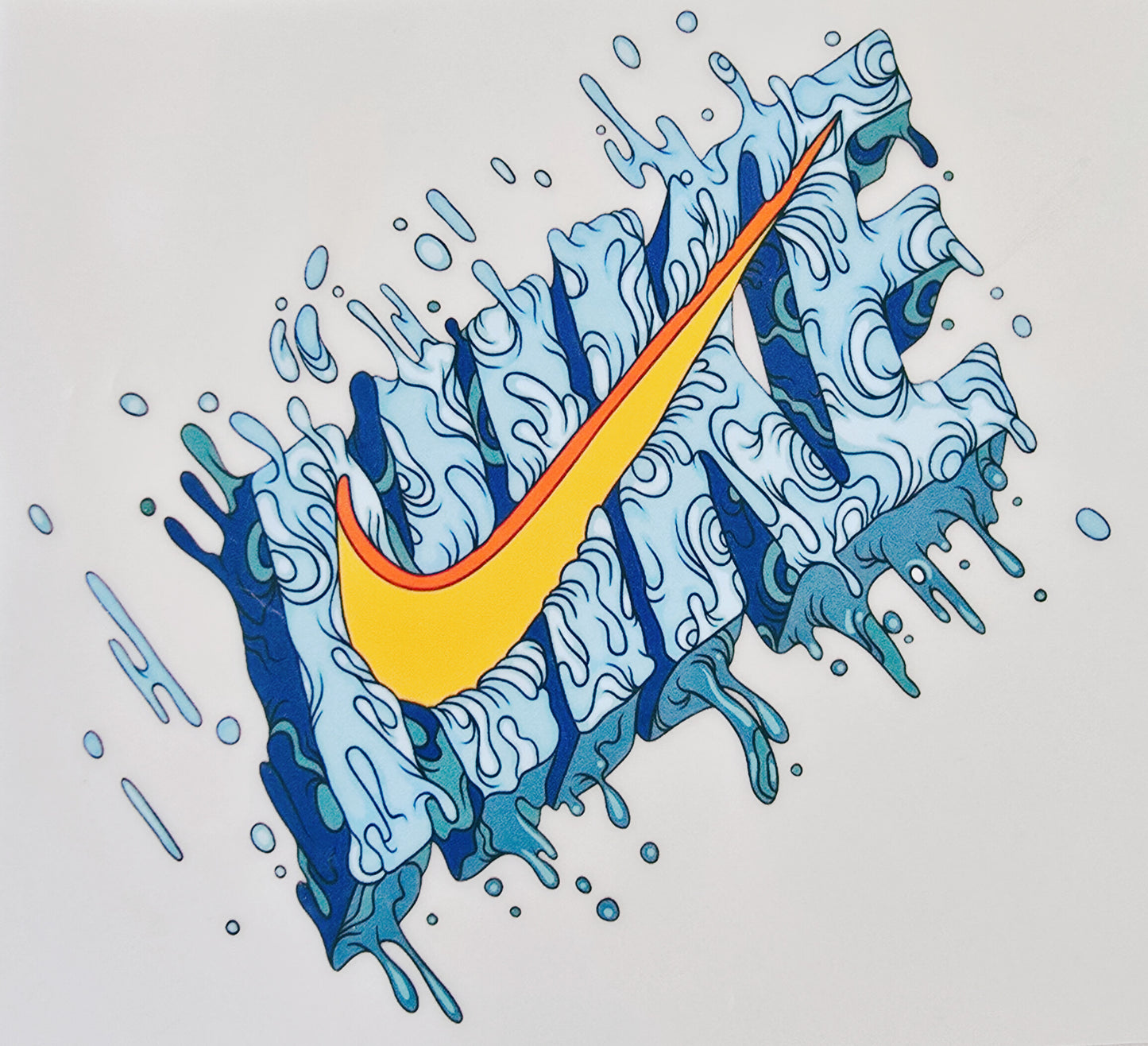Blue Nike Drip