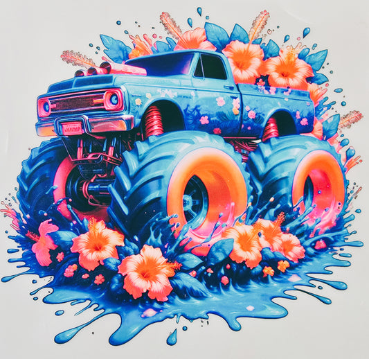 Floral Monster Truck