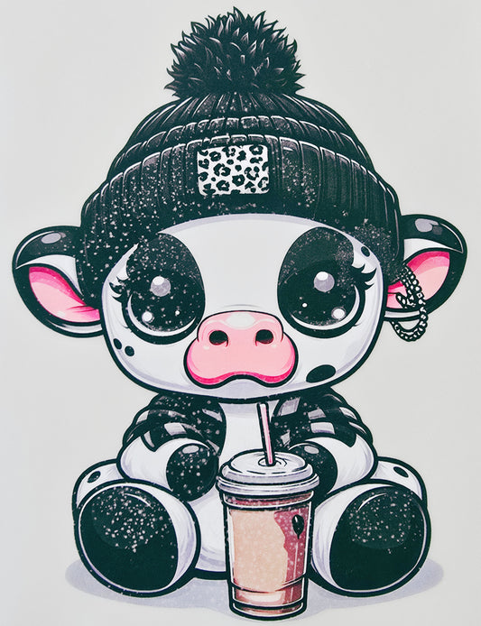 Black & White Coffee Cow