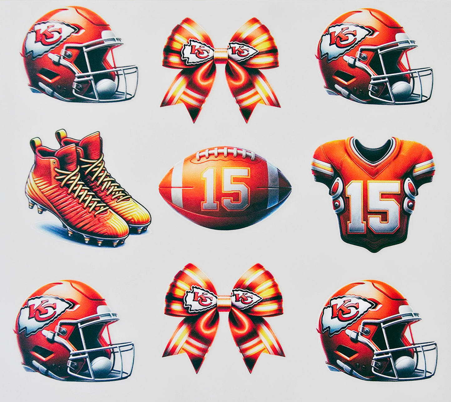 Chiefs, Footballs & Bows