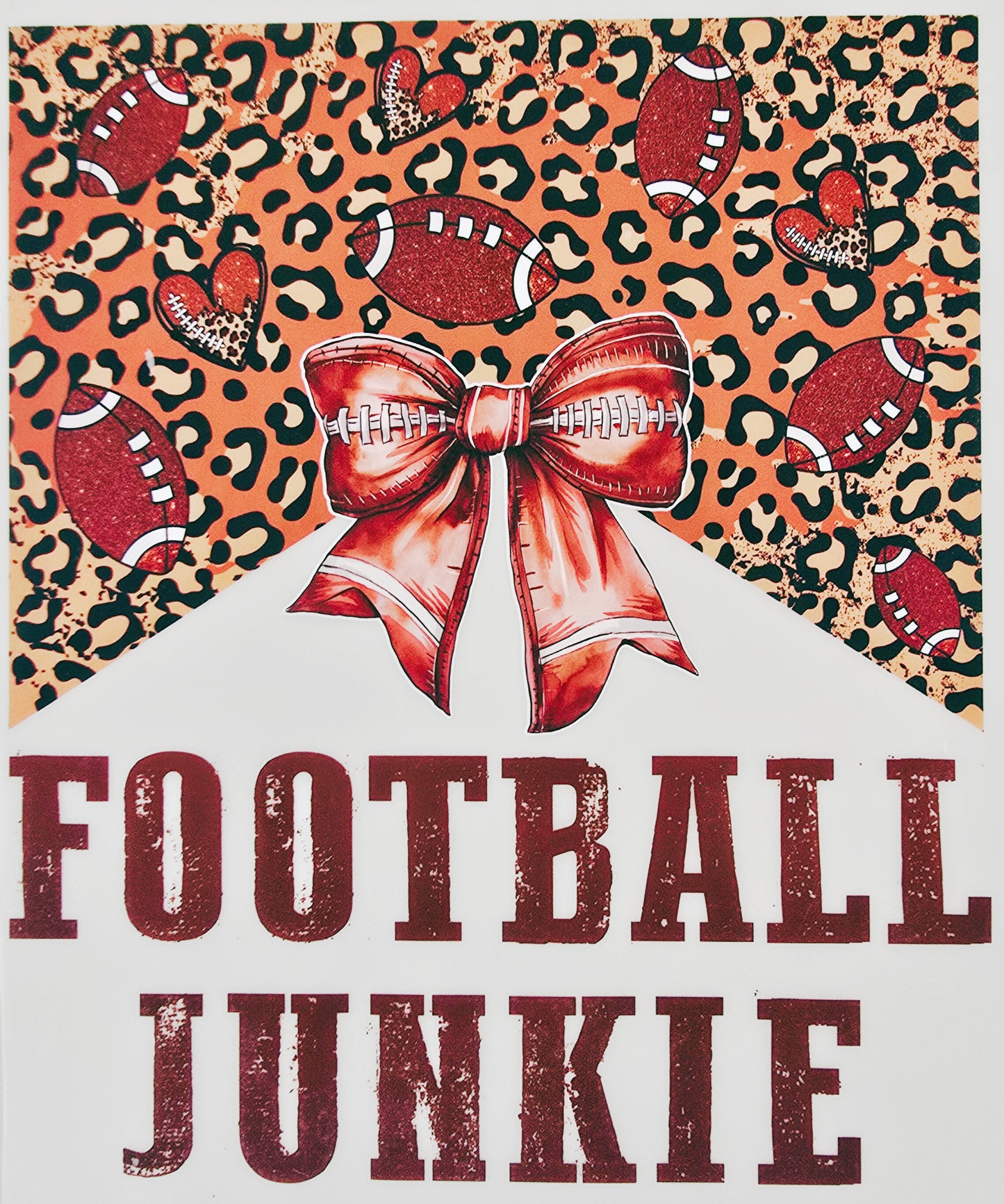 Leopard Print Football Junkie