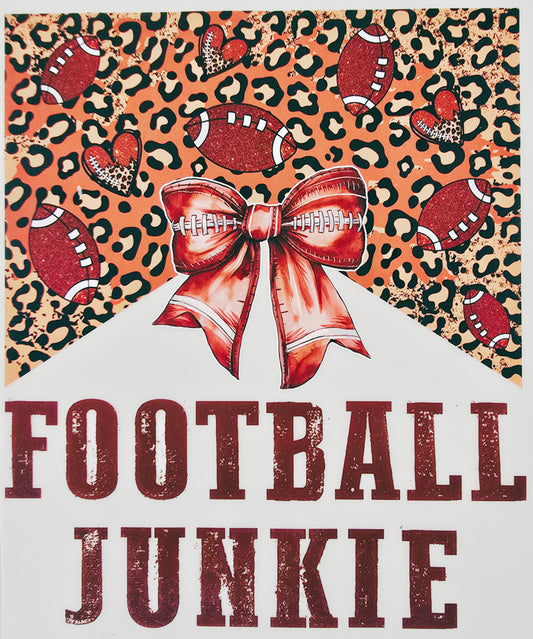 Leopard Print Football Junkie