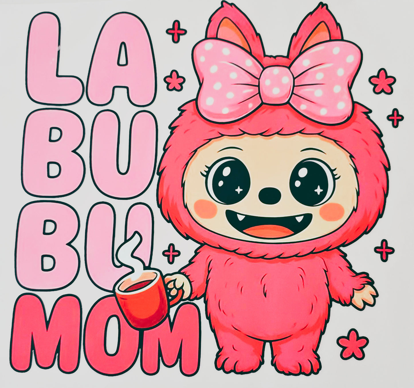 Pink Labubu Mom