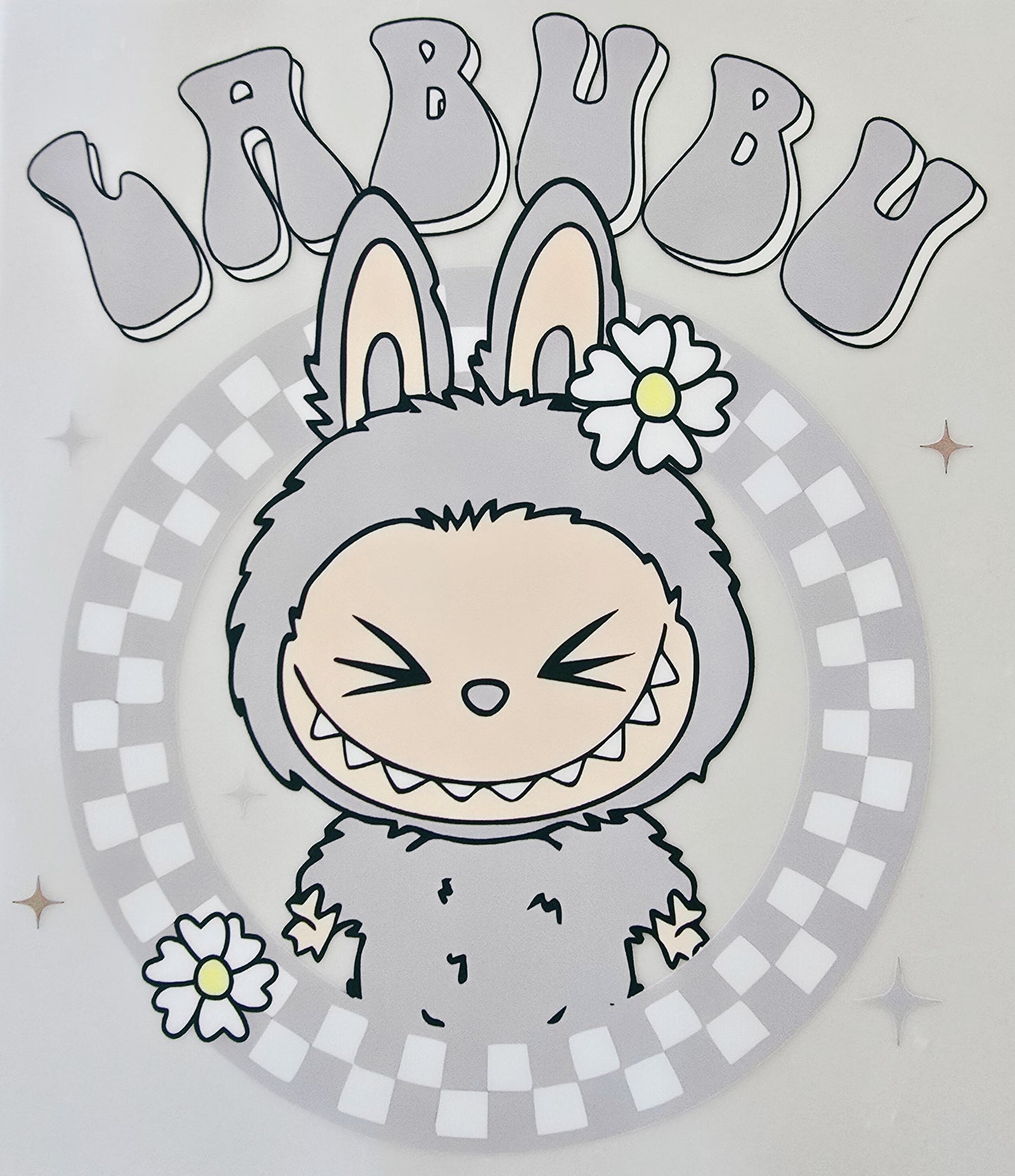 Grey Labubu