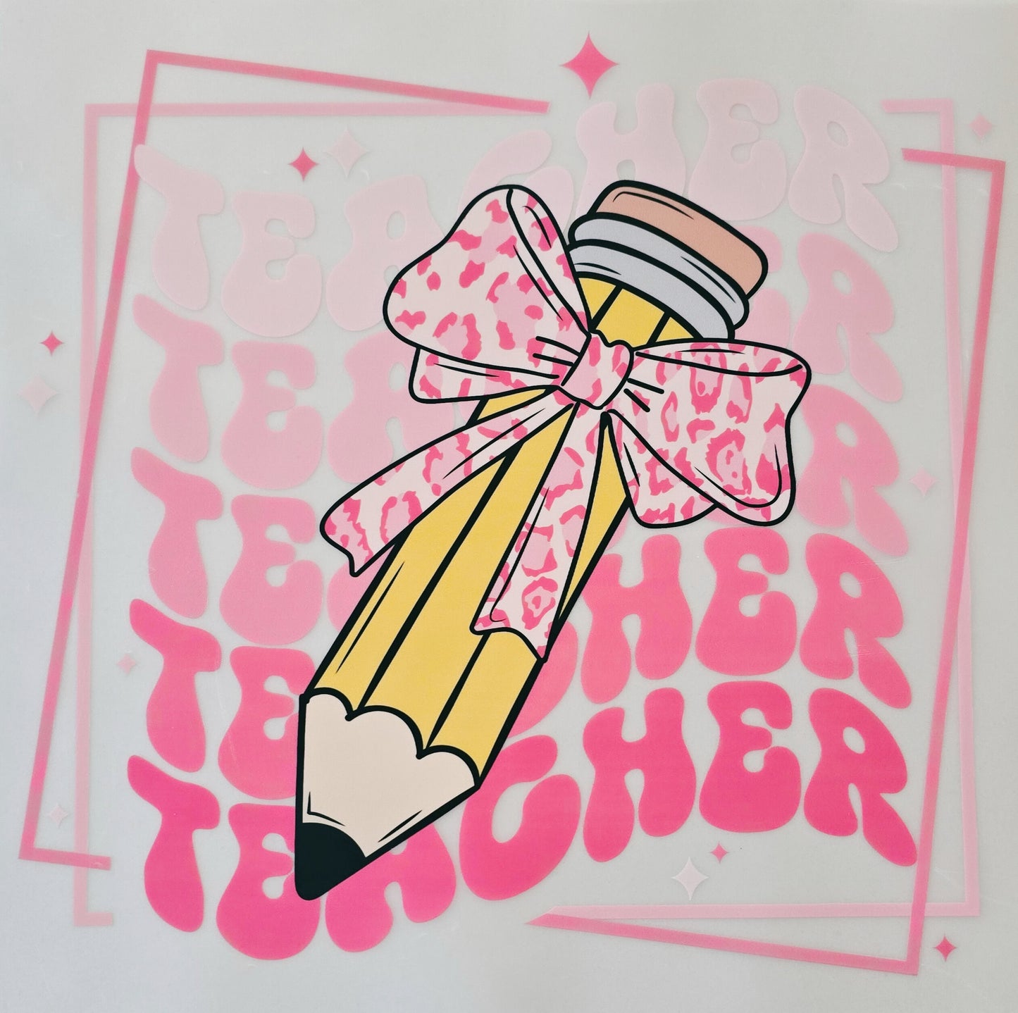 Pink Ombre Teacher