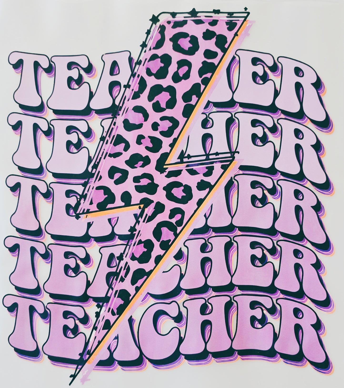 Purple Leopard Teacher