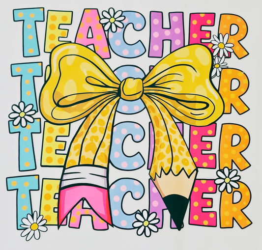 Pencil Bow Teacher