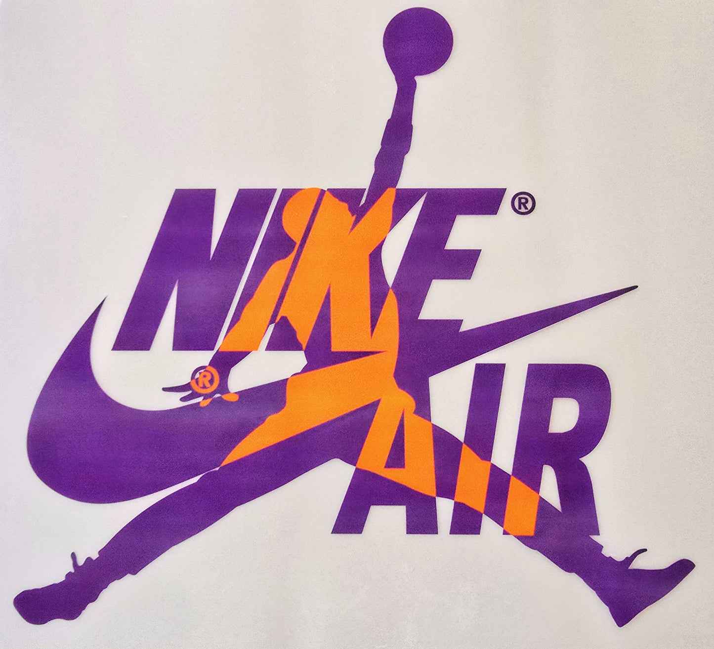 Purple/Orange Air Jordan