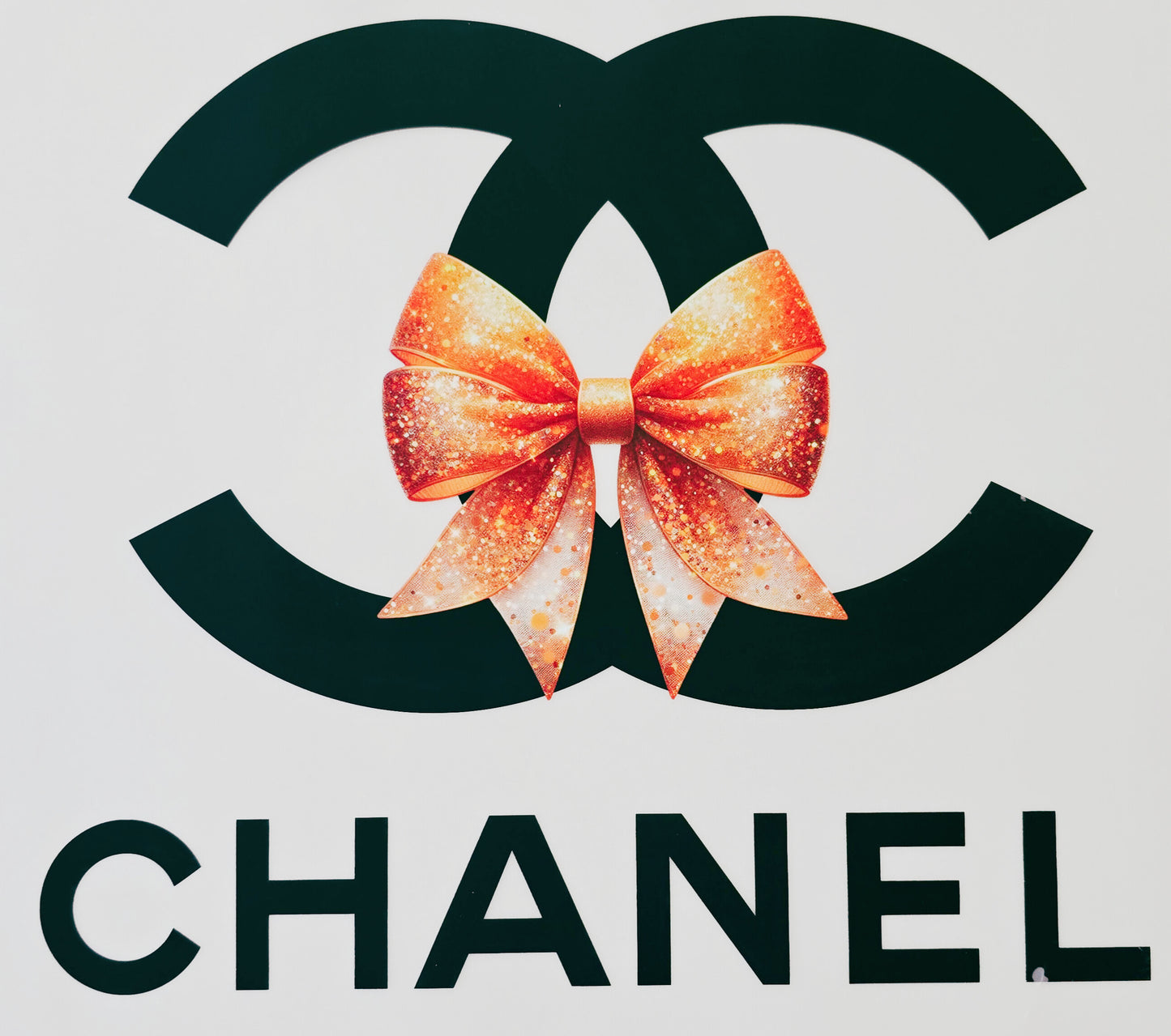 Orange Bow Chanel