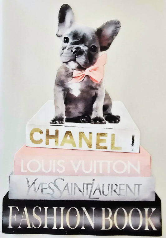 Designer Books with Puppy