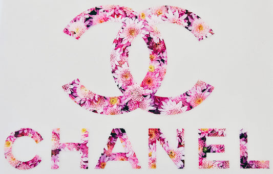 Purple/Pink Floral Chanel