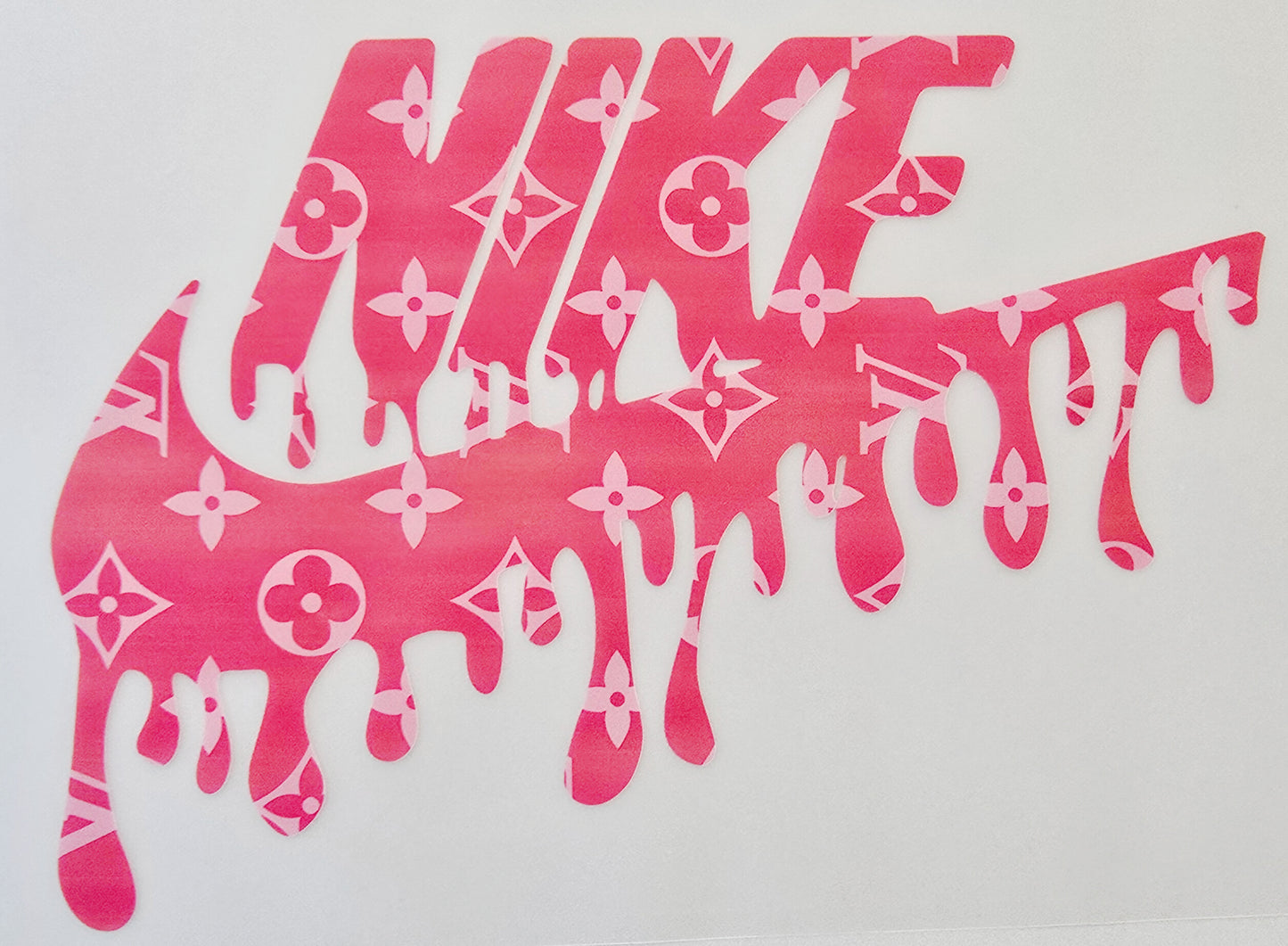 Pink LV Nike