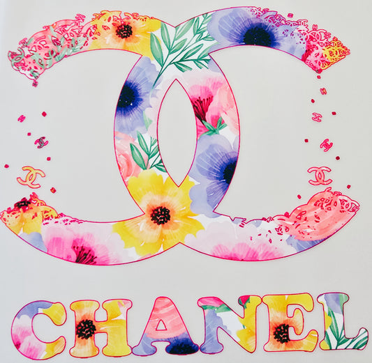 Multicolored Floral Chanel