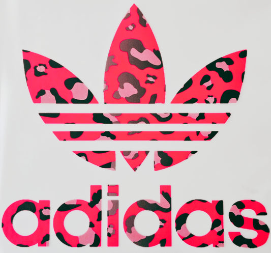 Pink/Purple Leopard Adidas