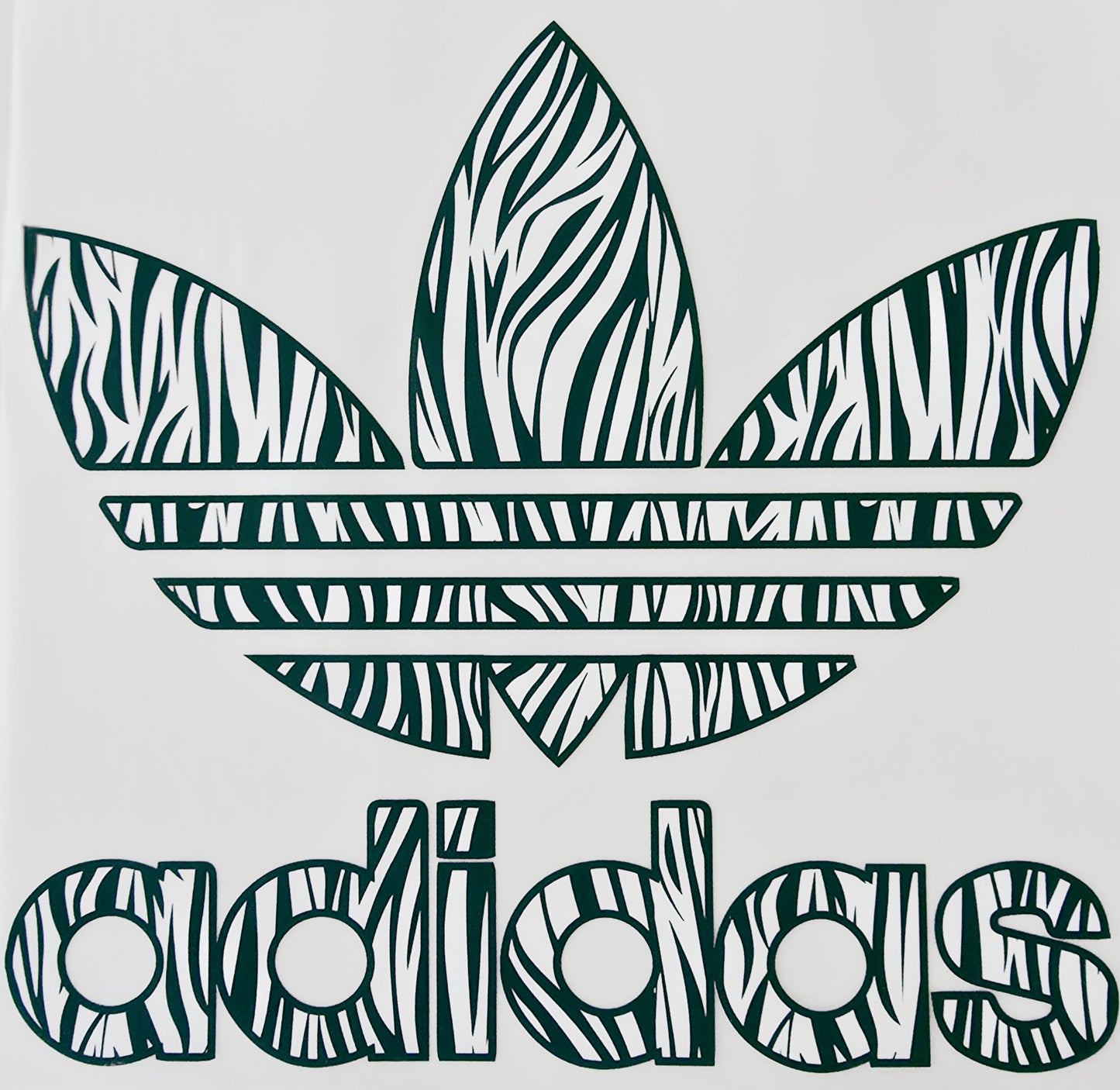 Zebra Print Adidas