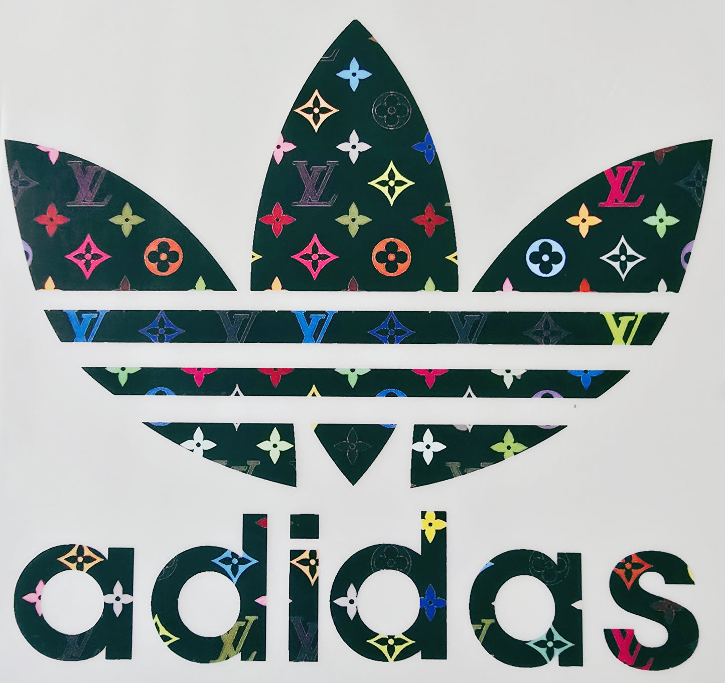 Multicolored Adidas