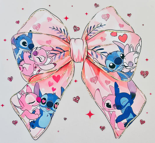 Stitch & Angel Bow
