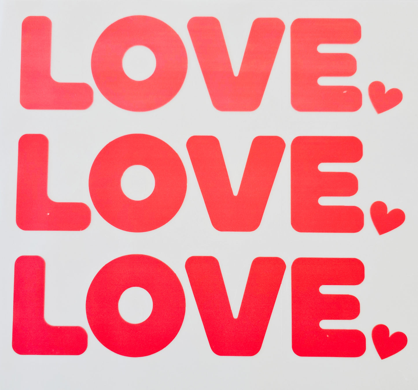 Love. Love. Love.
