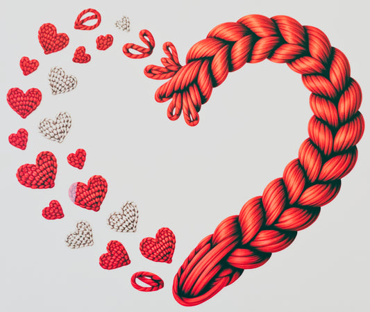 Knitted Heart