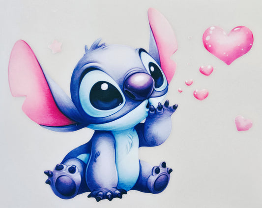 Stitch Blowing Hearts (Toddler Size)