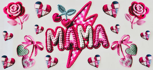 Pink Crochet Mama