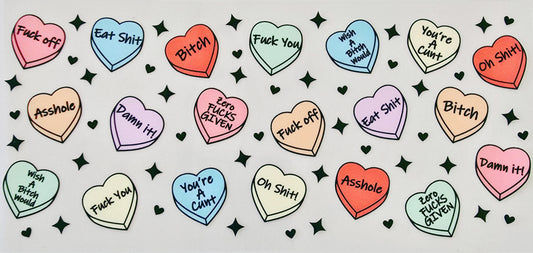 Swear Word Conversational Hearts