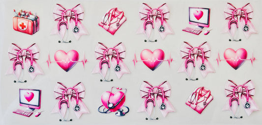 Nurse Hearts & Bows