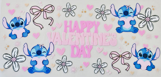 Stitch Happy Valentine's Day