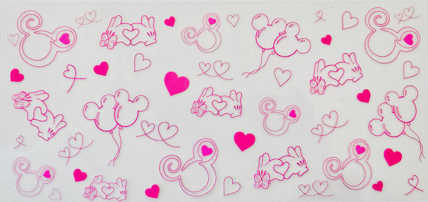 Pink Mickey Heads