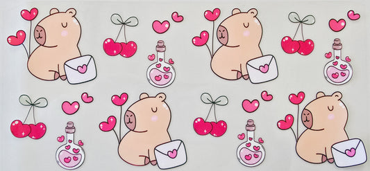 Capybara Valentine