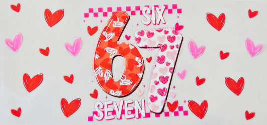 6 7 Hearts