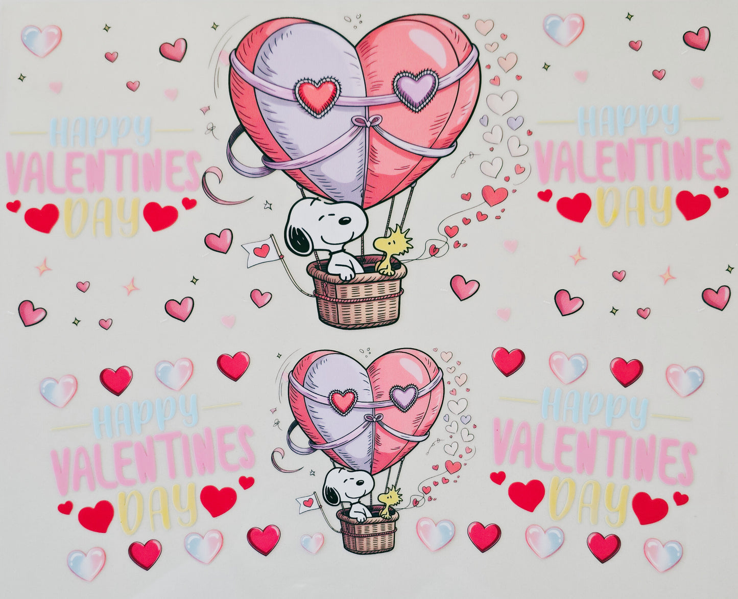40oz Snoopy Happy Valentine's Day