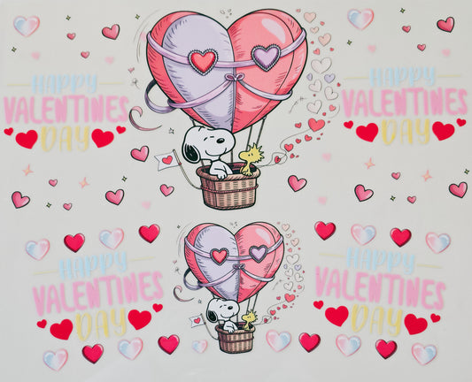 40oz Snoopy Happy Valentine's Day