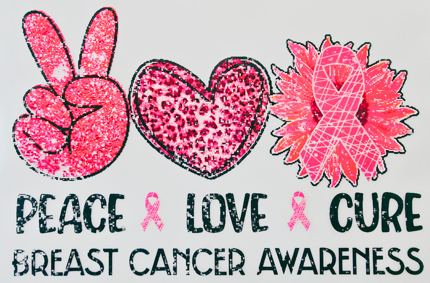 Peace Love Cure Breast Cancer