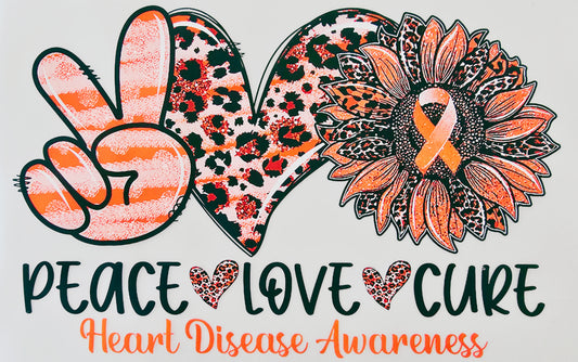 Peace Love Cure Heart Disease