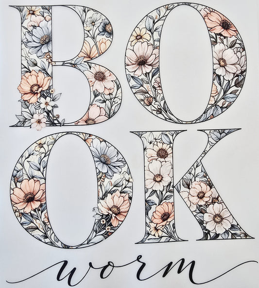Floral Book Worm