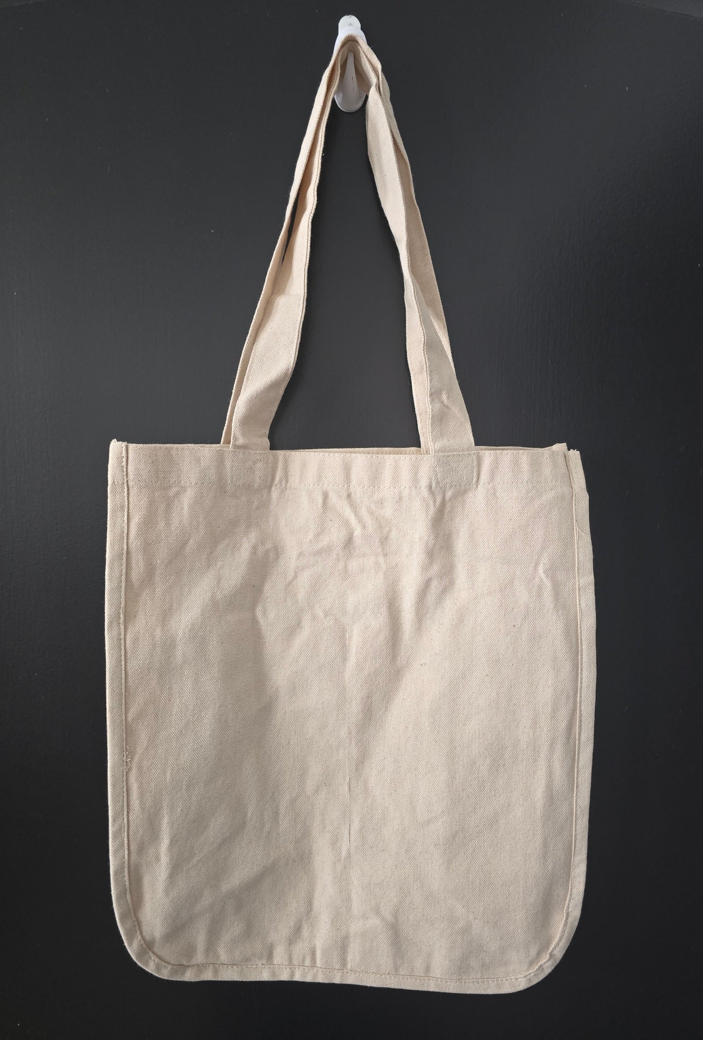 Tan Canvas Tote Bag