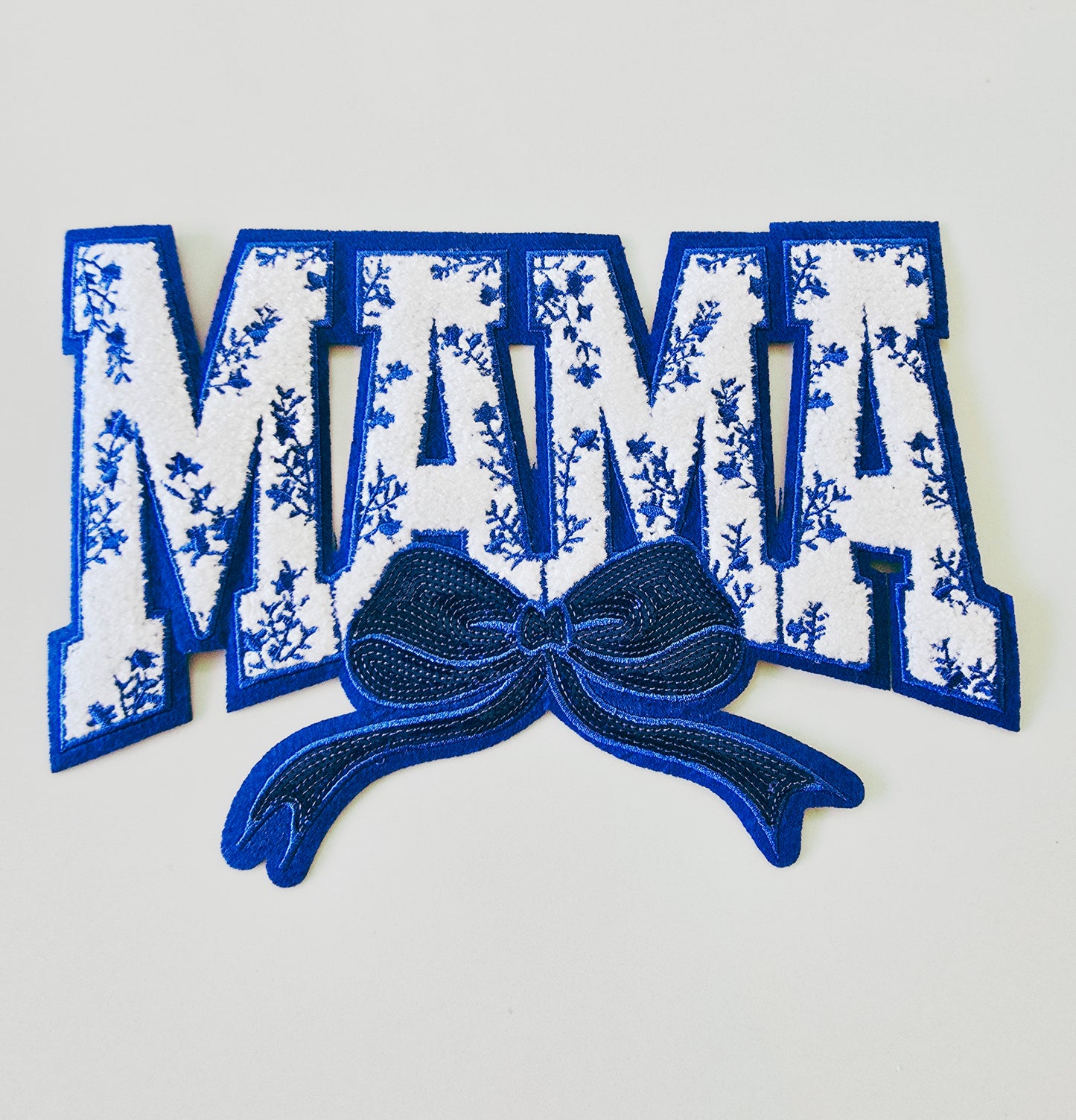 Blue Floral Mama
