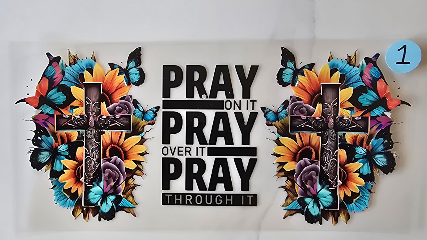 Pray with Cross