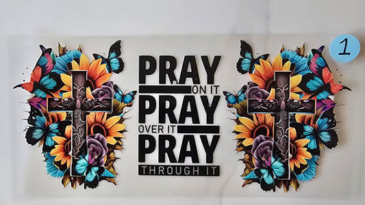 Pray with Cross