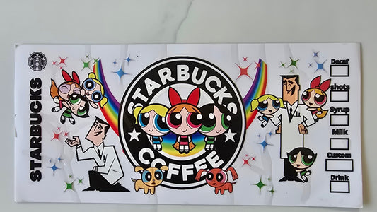 Starbucks Powerpuff Girls