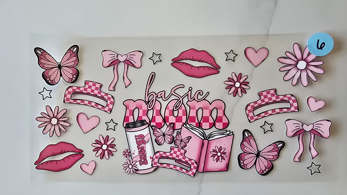 Pink Basic Mom